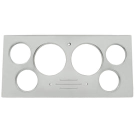 AutoMeter Mounting Sol. 73-79 Ford Truck Billet Panel/Gauge Kit SR - 3-3/8in. (x2) & 2-1/16in. (x4) (2966)