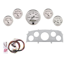 Load image into Gallery viewer, AutoMeter Old Tyme White 1959 Ford Galaxie Billet Panel/Gauge Kit - 3-1/8in. (x1) &amp; 2-1/16in. (x4) (2968-08)