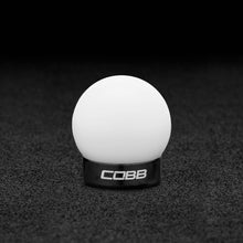 Load image into Gallery viewer, COBB Ford Mustang Shift Knob - White Knob w/ Stealth Black (2M1350-W-BK)