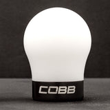 COBB Volkswagen Knob - White Knob w/ Stealth Black (2V1350-W-BK)