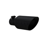 MBRP Exhaust Exhaust Tail Pipe Tip. Black Coated (T5161BLK)