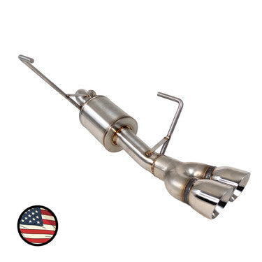 Nameless Performance Axleback Exhaust - 2020-2025 Outback 2.5L - Dual Exit - 5" Muffler (SUAB20OB25-5MU-DUAL)