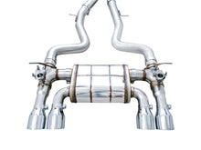 Load image into Gallery viewer, AWE Tuning AWE SwitchPathâ„¢ Catback Exhaust for BMW F8X M3/M4 - Chrome Silver - 3025-42070