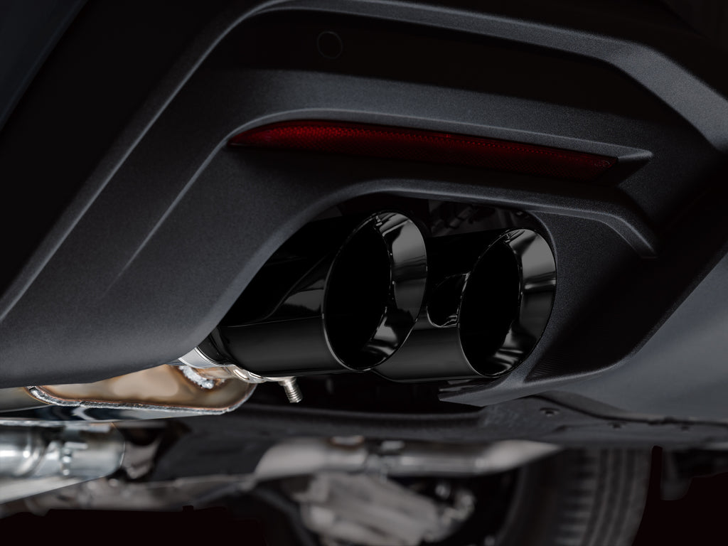 AWE Tuning AWE SwitchPathâ„¢ Exhaust for S650 Mustang GT Coupe - Quad Diamond Black Tips - 3025-43650