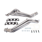 BBK Performance Parts 2011-2023 MUSTANG 5.0 1-3/4 LONG TUBE EXHAUST HEADERS (POLISHED SILVER CERAMIC) - 16330