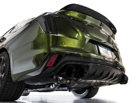 AWE Tuning 2021+ Cadillac CT4-V Blackwing SwitchPath Exhaust - Diamond Black Tips (3025-43436)