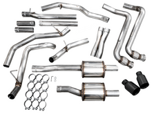 Load image into Gallery viewer, AWE Tuning 25+ RAM 1500 3.0TT 0FG Catback Touring Exhaust - Diamond Black Tips (3015-33530)