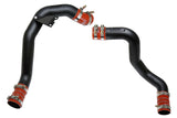 HPS Black Hot Cold Side Charge Pipe with Intercooler Turbo Boots Kit 17 105 (17-105WB)