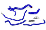 HPS Blue Silicone Radiator Hose 5pcs Complete Kit Coolant Bypass for Scion 11-15 tC (57-1479-BLUE)