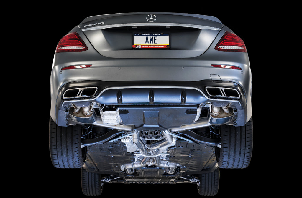 AWE Tuning Mercedes-Benz W213 AMG E63/S Sedan/Wagon SwitchPath Exhaust System - for Non-DPE Cars (3025-31046)