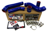 HPS Blue Reinforced Silicone Intercooler Hose Kit for Mitsubishi Lancer EVO (57-1228-BLUE)