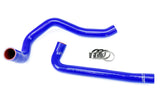 HPS Reinforced Blue Silicone Radiator Hose Kit Coolant for Jeep 97 02 Wrang (57-1299-BLUE)