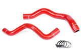 HPS Red Reinforced Silicone Radiator Hose Kit for Ford 94-95 Mustang Base V6 3.8L (57-1332-RED)