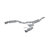 MBRP Exhaust 3in. Cat Back Dual Split Rear Race Version 4.5in. tips AL (S7275AL)