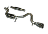 AWE Performance Cat-back Exhaust for Golf / Rabbit 2.5L - Chrome Tips (3010-22020)