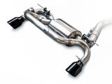 AWE Touring Edition Axle-back Exhaust for BMW F22 M235i / M240i - Diamond Black Tips (102mm) (3010-33034)