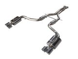 AWE Touring Edition Exhaust System for Porsche 970 Panamera S/4S - Chrome Silver  Tips (3010-42026)