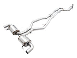 AWE Non-Resonated Touring Edition Exhaust for G2X M340i / M440i - OE Tips (3015-11058)