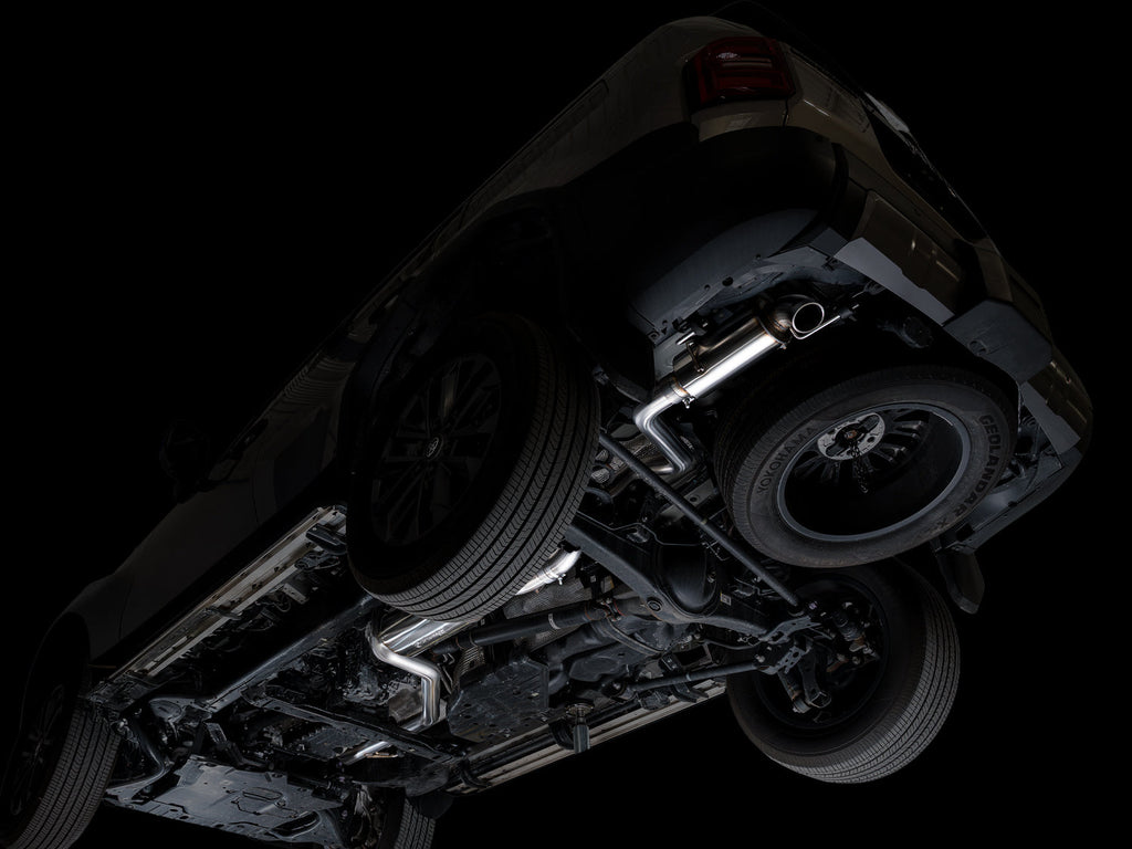 AWE Tuning 0FG Exhaust for 2.4L Toyota 4Runner/Land Cruiser - with BashGuard (3015-28056)
