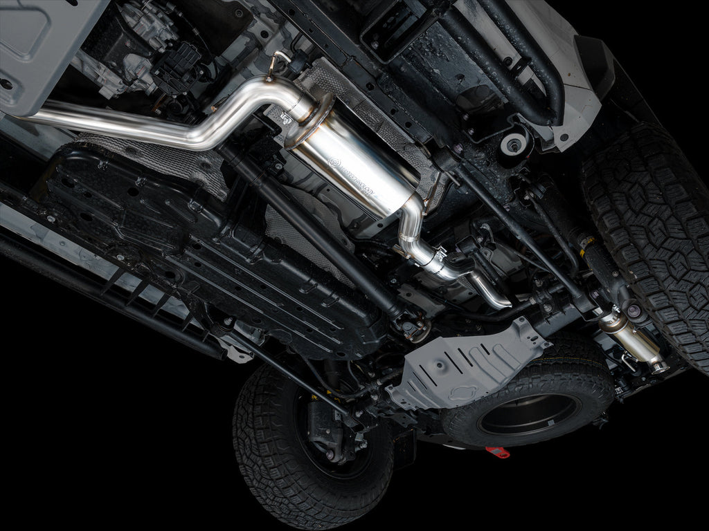 AWE Tuning 0FG Exhaust for 2.4L Toyota 4Runner/Land Cruiser - with BashGuard (3015-28056)