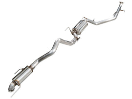 AWE Tuning 0FG Exhaust for 2.4L Toyota 4Runner/Land Cruiser - with BashGuard (3015-28056)