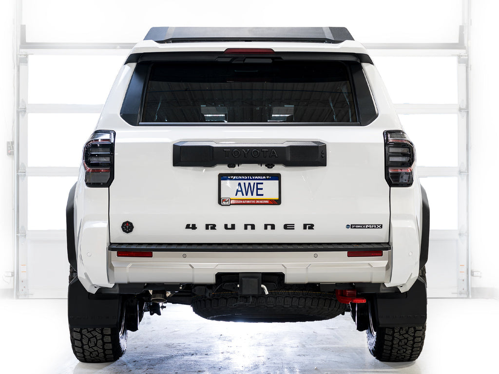 AWE Tuning 0FG Exhaust for 2.4L Toyota 4Runner/Land Cruiser - with BashGuard (3015-28056)