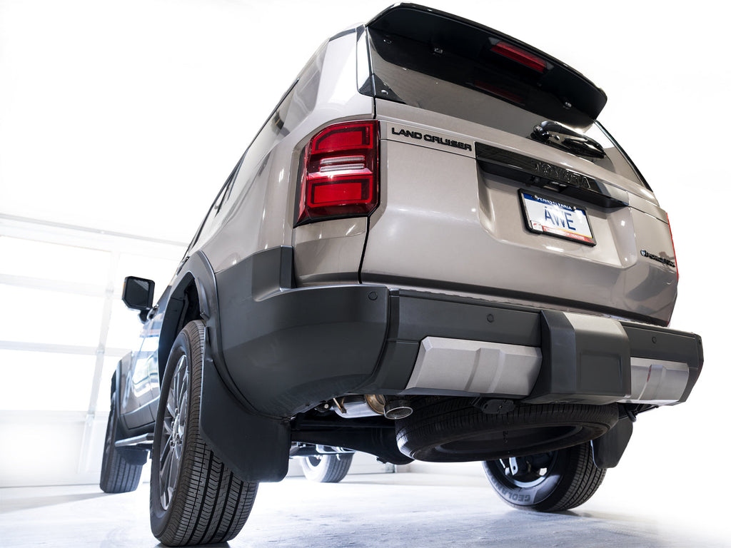 AWE Tuning 0FG Exhaust for 2.4L Toyota 4Runner/Land Cruiser - with BashGuard (3015-28056)