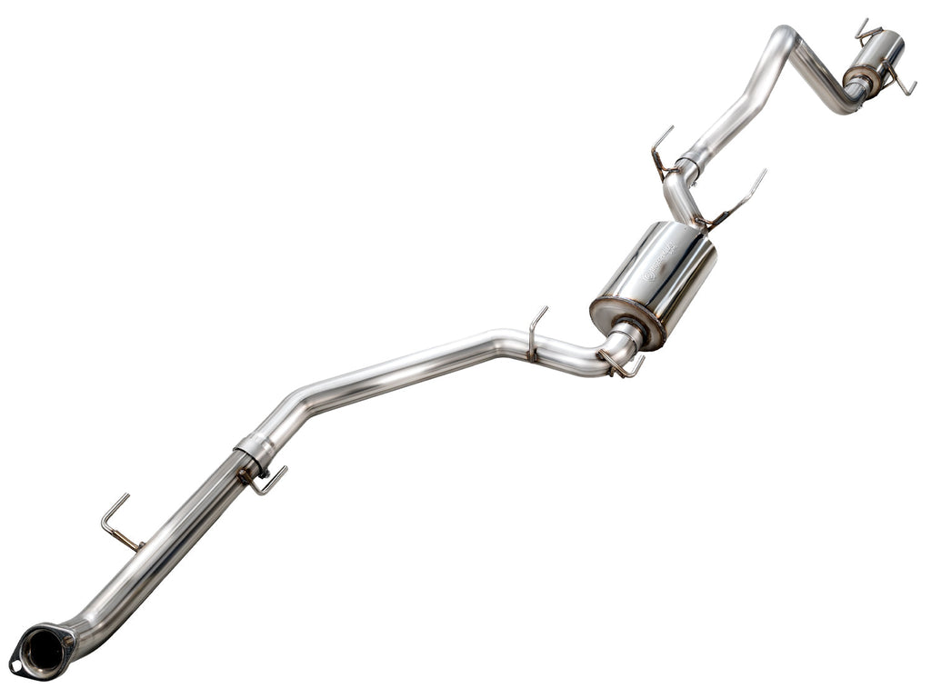 AWE Tuning 0FG Exhaust for 2.4L Toyota 4Runner/Land Cruiser - with BashGuard (3015-28056)