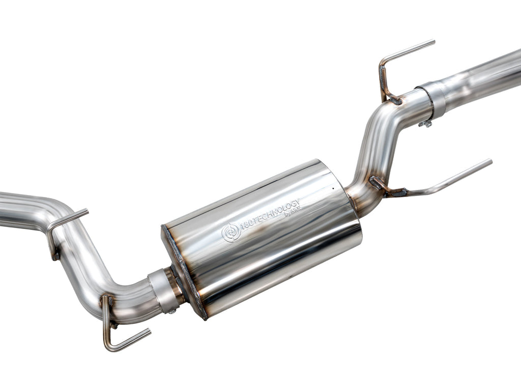 AWE Tuning 0FG Exhaust for 2.4L Toyota 4Runner/Land Cruiser - with BashGuard (3015-28056)