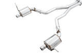 AWE Touring Edition Exhaust for Jeep Grand Cherokee SRT and Trackhawk - for use with stock tips (3015-31017)