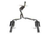 AWE Touring Edition Exhaust for B8 A4 2.0T - Dual Outlet, Chrome Silver  Tips (3015-32030)