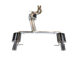 AWE Touring Edition Exhaust for Audi C7 A6 3.0T - Dual Outlet, Chrome Silver Tips (3015-32048)