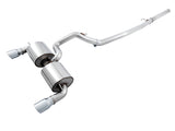 AWE Touring Edition Cat-back Exhaust for Ford Focus RS- Non-Resonated - Chrome Silver Tips (3015-32088)