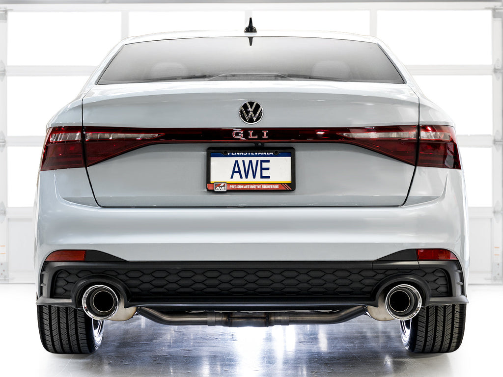 AWE Tuning Touring Edition Exhaust for MK7.5 GLI - Chrome Silver Tips (3015-32275)
