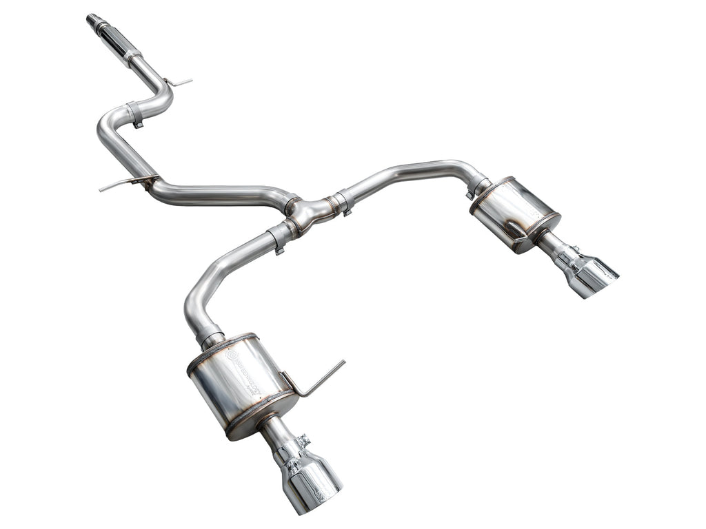 AWE Tuning Touring Edition Exhaust for MK7.5 GLI - Chrome Silver Tips (3015-32275)