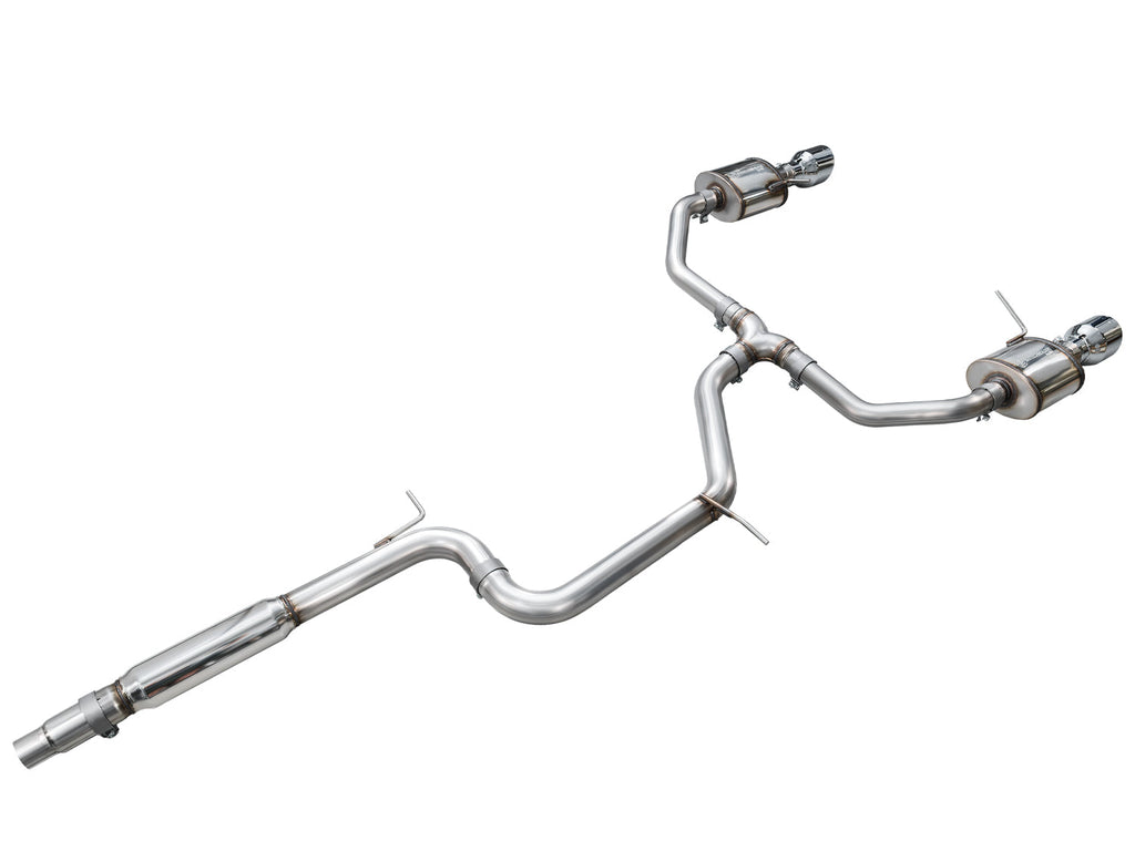 AWE Tuning Touring Edition Exhaust for MK7.5 GLI - Chrome Silver Tips (3015-32275)