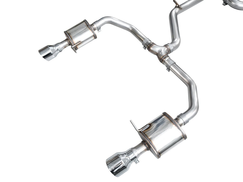 AWE Tuning Touring Edition Exhaust for MK7.5 GLI - Chrome Silver Tips (3015-32275)
