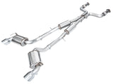 AWE Tuning Touring Edition Catback Exhaust System w/ Chrome Silver Tips for 2023 Nissan Z RZ34 RWD (3015-32400)