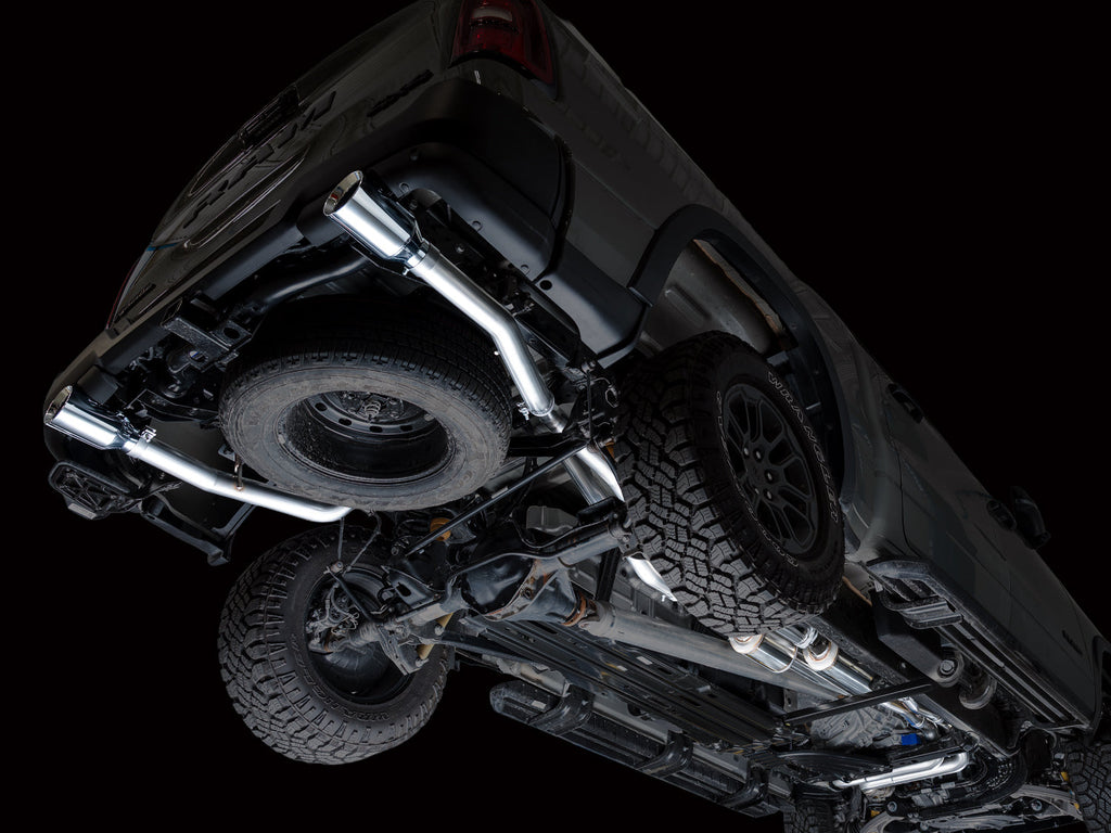 AWE Tuning 0FG Catback Exhaust for 2025+ RAM 1500 3.0TT Rebel - Chrome Silver Tips (3015-32531)