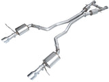 AWE Tuning Touring Edition Exhaust w/ Chrome Silver Tips for 11-24 Dodge Durango 5.7L (3015-32575)