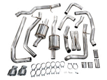 Load image into Gallery viewer, AWE Tuning 0FG Catback Exhaust for RAM RHO - Chrome Silver Tips (3015-32630)