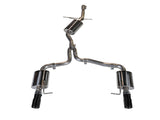 AWE Touring Edition Exhaust for B8 A4 2.0T - Dual Outlet, Diamond Black Tips (3015-33022)