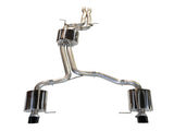 AWE Touring Edition Exhaust for 8R Q5 3.0T Dual Outlet, Diamond Black Tips (3015-33054)