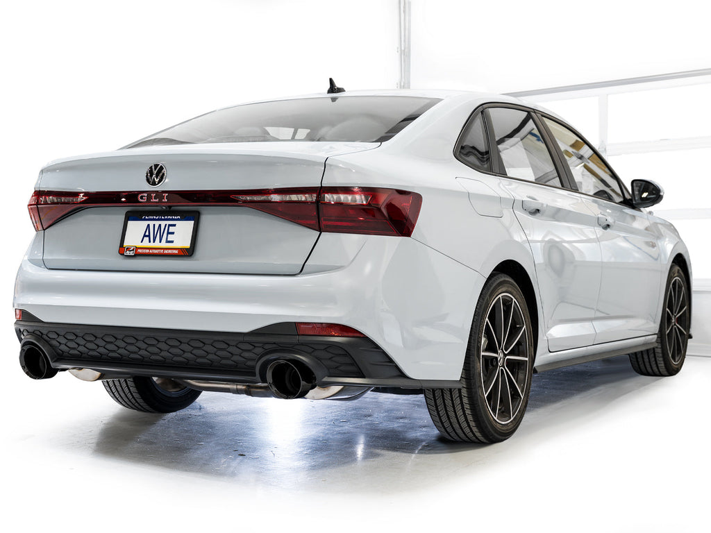 AWE Tuning Touring Edition Exhaust for MK7.5 GLI - Diamond Black Tips (3015-33275)