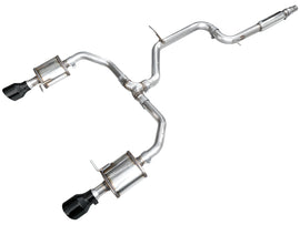 AWE Tuning Touring Edition Exhaust for MK7.5 GLI - Diamond Black Tips (3015-33275)