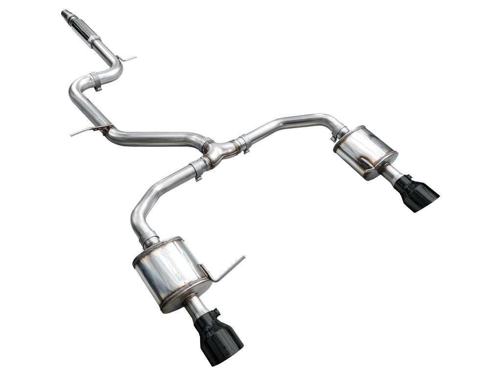 AWE Tuning Touring Edition Exhaust for MK7.5 GLI - Diamond Black Tips (3015-33275)