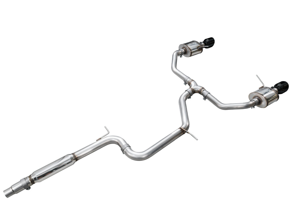 AWE Tuning Touring Edition Exhaust for MK7.5 GLI - Diamond Black Tips (3015-33275)