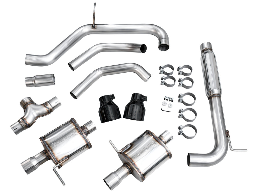 AWE Tuning Touring Edition Exhaust for MK7.5 GLI - Diamond Black Tips (3015-33275)