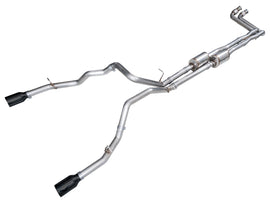 AWE Tuning 0FG Catback Exhaust for 2025+ RAM 1500 3.0TT Rebel - Diamond Black Tips (3015-33531)