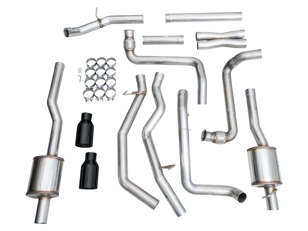 AWE Tuning 0FG Catback Exhaust for 2025+ RAM 1500 3.0TT Rebel - Diamond Black Tips (3015-33531)